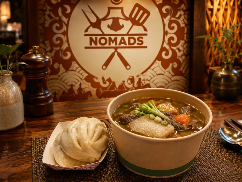 Khuitsai with Mantou
